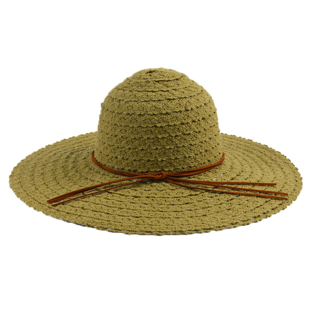 Sombrero con rafia trenza dibujada estilo de personaje estilo vaquero para adultos de pesca de playa viajes informales al aire libre