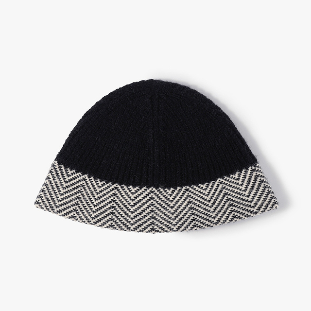 Girls Fancy de buena calidad de peso pesado Hilos Angora Bucket Bucket Winter Hat for Women