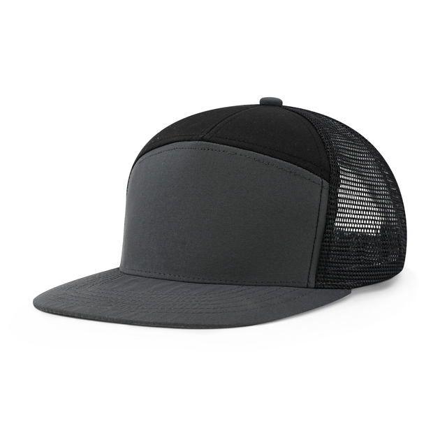 Snapback de 7 paneles Snapback Camo Mesh Trucker Caps Sombreros
