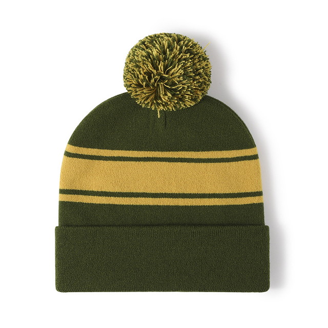 Pomm pomm bola gorro de invierno sombreros de tejer 