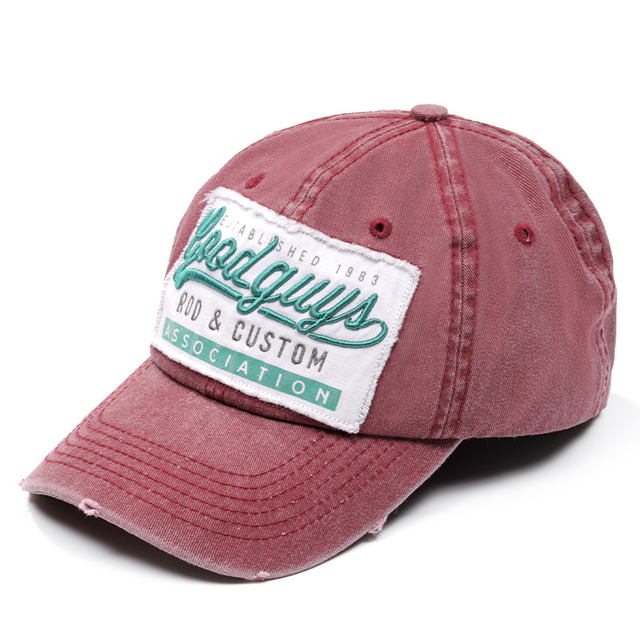 Diseño personalizado Gat de béisbol Capazón de béisbol Vintage Retro Vintage lavado