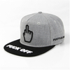 Capas de hip hop bordadas de algodón de algodón de algodón 5 Snapback Snapback Hats