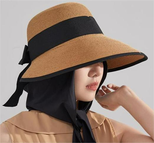 Mujer Fine Kids One Piece Protection Protection Unisex Sale Hot Women Wide Brim Beach Hat Damas